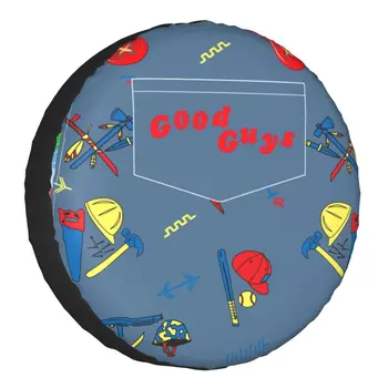 사용자 정의 좋은 남자 어린이 놀이 Chucky 스페어 타이어 커버 스즈키 Mitsubish 킬러 인형 Overalls 자동차 휠 프로텍터