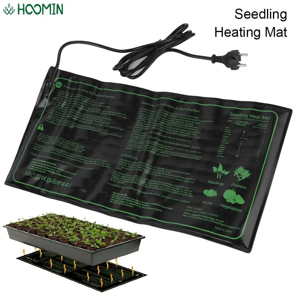 50x25cm Seedling Heating Mat Agriculture Tools Waterproof Plant Seed Germination Propagation