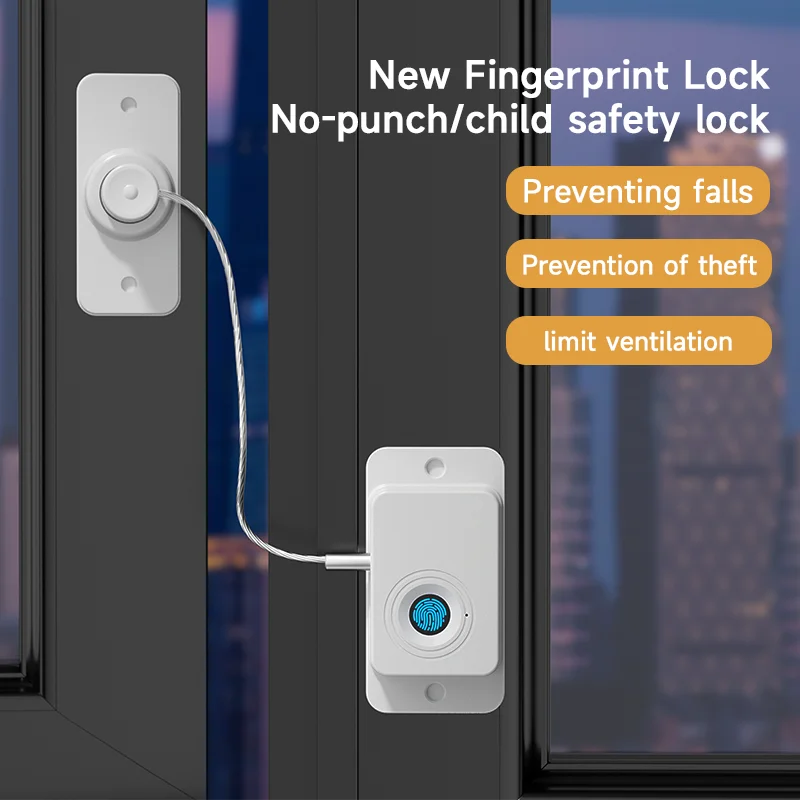 Fingerprint refrigerator locks Child safety locks Keyless operation drawer Window Prevents opening by children and