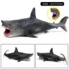 Marine Sea Life Classic Ocean Animals Megalodon Shark Action Figure Model Collection Toy For Kids Gift Educational Learning Gift 5