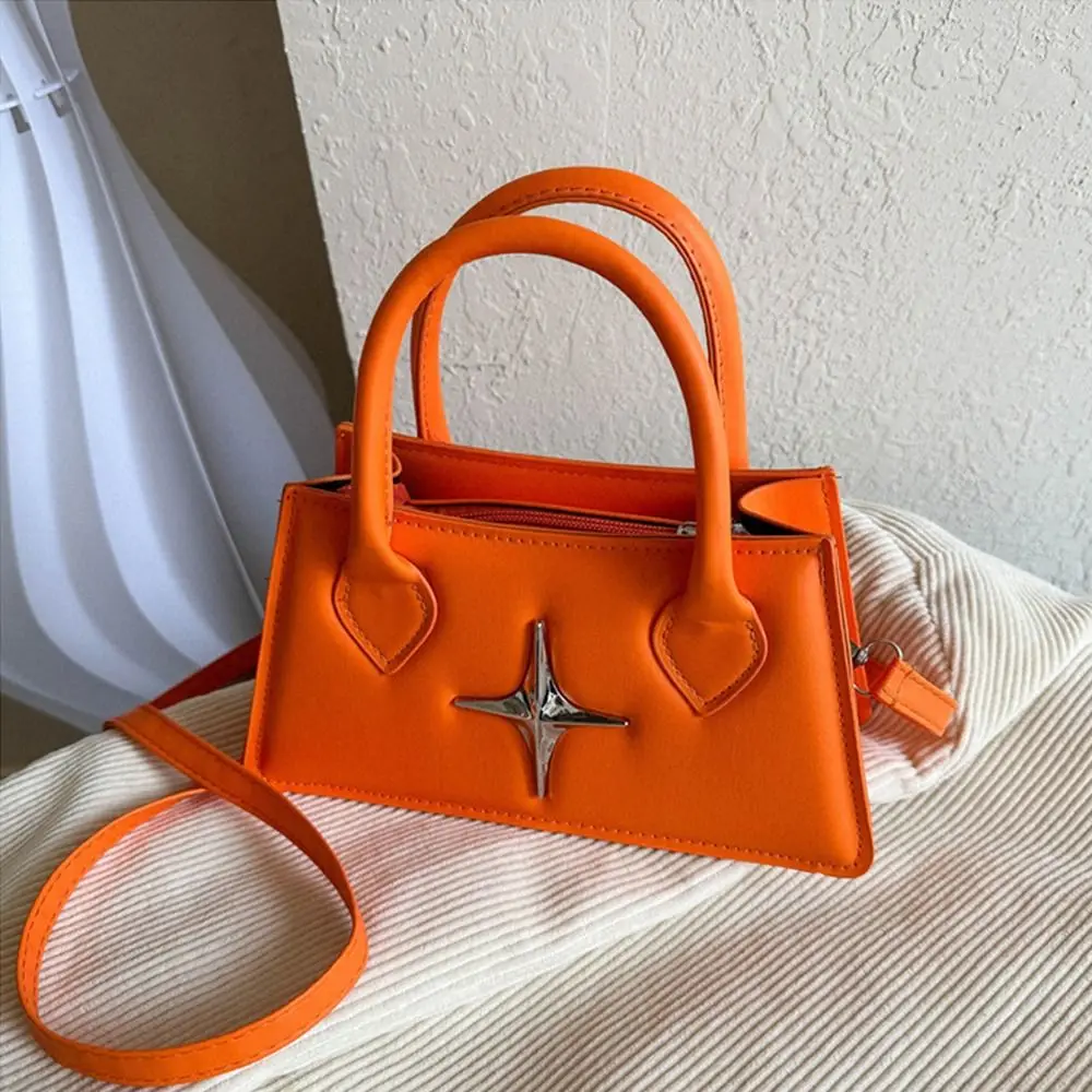 Borsa a tracolla quadrangolare con design a stella in pelle PU a tracolla piccola a tracolla per donna e ragazza_voghion.com