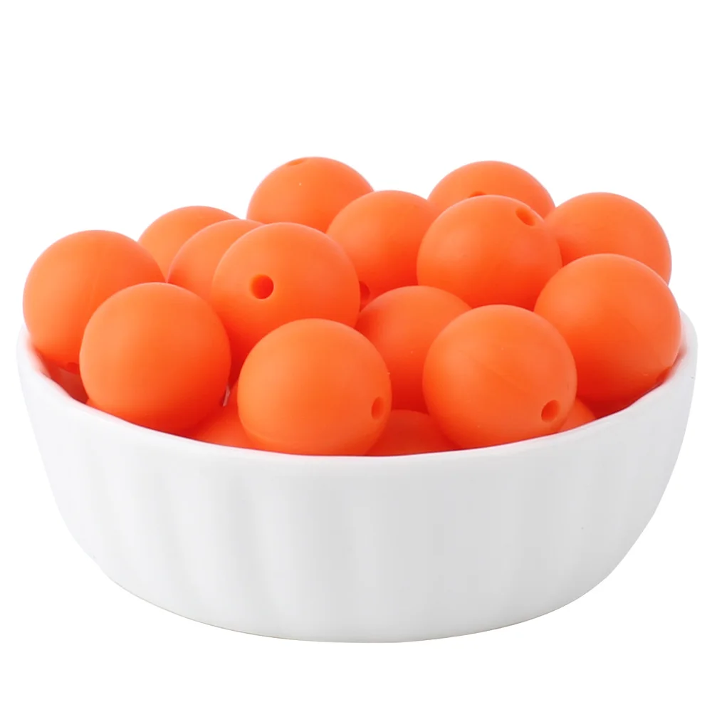 Silicone Round Beads for DIY Jewelry and Accessories
