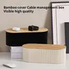 Cable Storage Organizer Wire Storage Cable Holder Outlet Hider Cord Organizer Extension Hiders Concealer Tidy Desktop Management 5