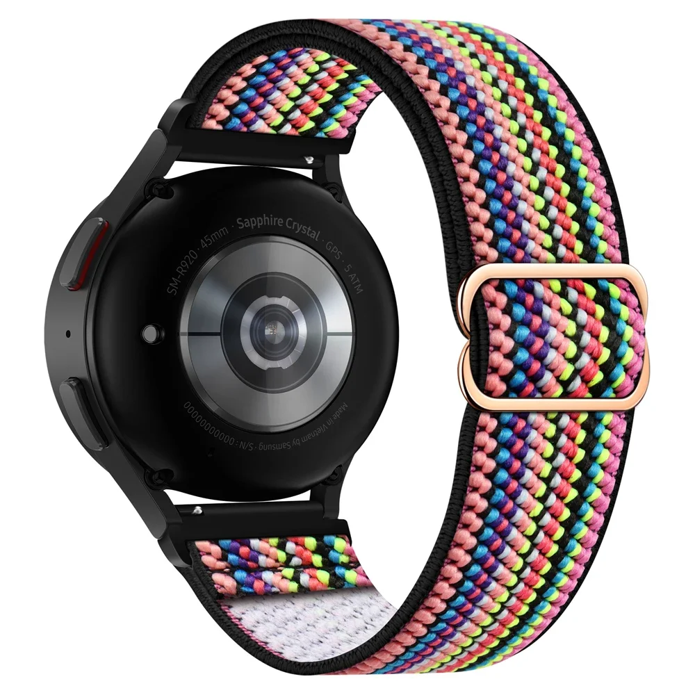 Nylon Loop Watch Strap, Universal 20mm 22mm Band Replacement