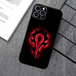 World Of W - Warcraft Silicone Black Phone Case Cover - iPhone 13 Mini (Z1)