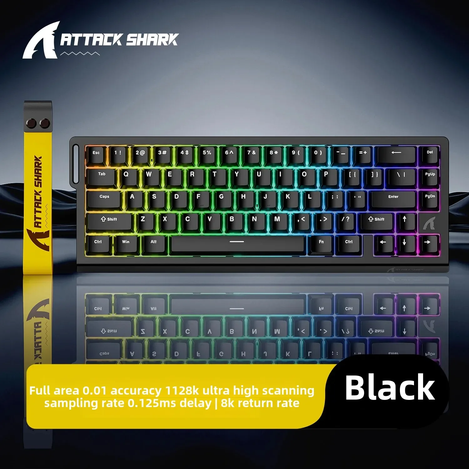 X68 HE Magnetic Keyboard: 0.01mm RT Accuracy, 8000Hz