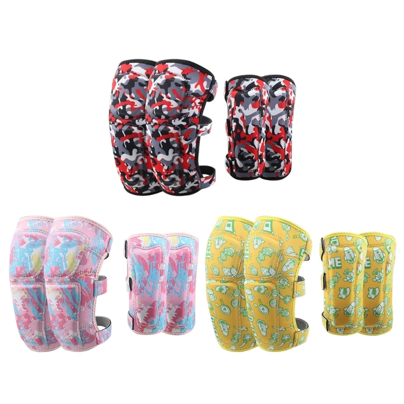 

Kids Knee and Elbow Pads for Boy Girl Skating Skiing Skateboarding Scooter