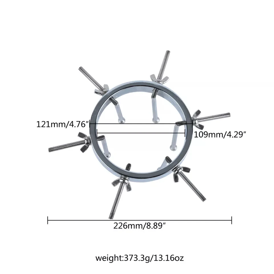 Adjustable Huge Stainless Steel Anal Dilator Metal Vaginal Speculum Fisting Vaginal Dilator Anal Training dildos Adult Sex Toys anal plug dilator