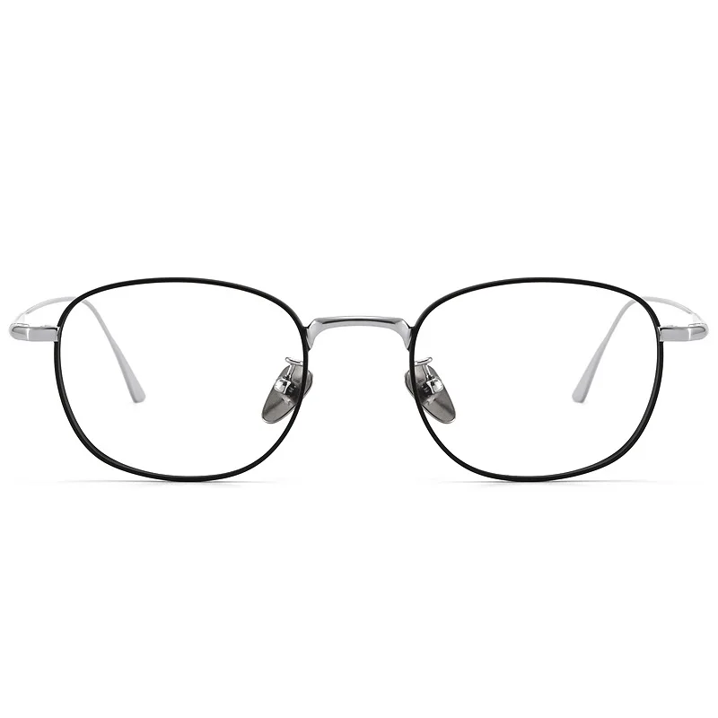 Eyeglasses Frames FIRADA Fashion Luxury Pure Titanium Eyeglasses Women Retro Comfortable Eyewear Optical Prescription Glasses Frame Men DALIY-C