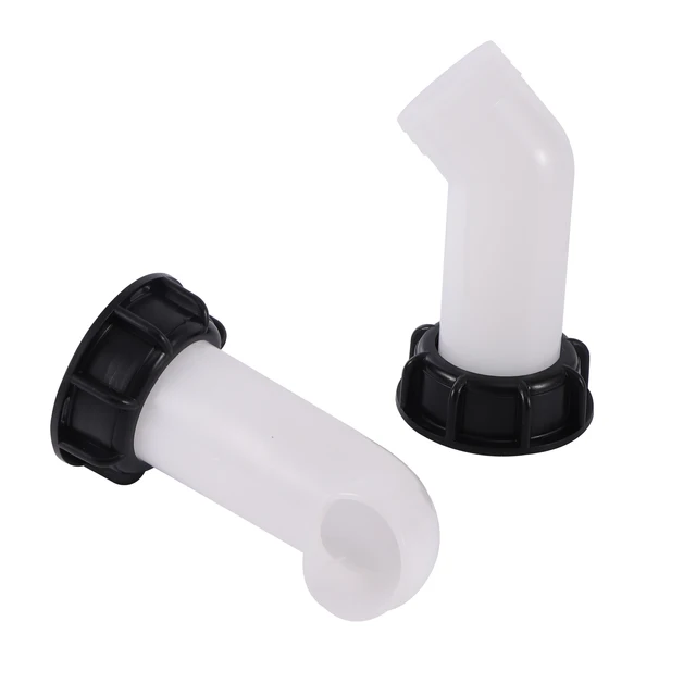 Víztartály Vízelvezető Elterelő Cső 45 Mm 43 -Es Csatorna Kifolyó Ibc Tartályszelep -Tartozékok Kerti Öntöző Tömlő Hordó Csaptelepek - Image 3