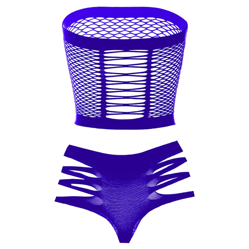 Women Lingerie Fashion Fishnet Hollow Backless Sexy Sleepwear