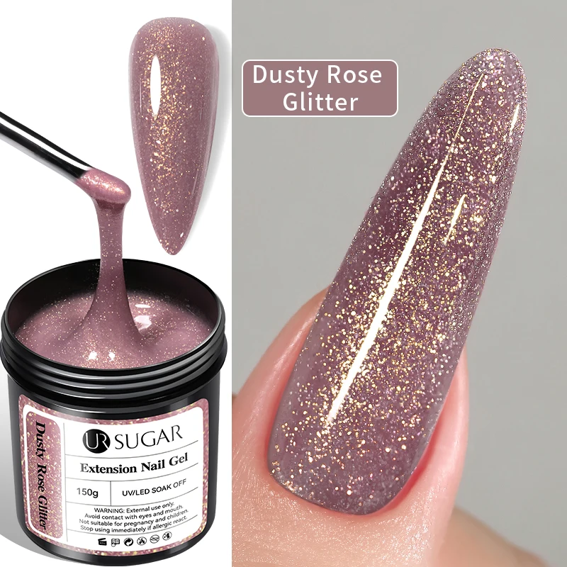 Dusty Rose Glitter