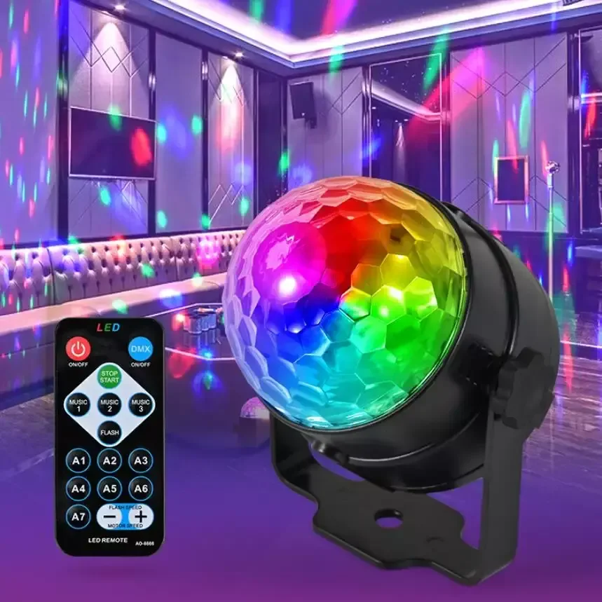 Mini-Disco-Party-Small-Magic-Ball-Dance-Stage-Light-Christmas-Star-Sky ...