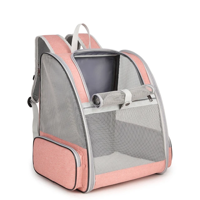 Portable Travel Cats Carrier Backpack Lightweight Breathable Small Animal Bag For Guinea Pig Bird Rabbit Kitten Supplies Portable Travel Cats Carrier Backpack Lightweight Breathable Small Animal Bag For Guinea Pig Bird Rabbit Kitten Supplies