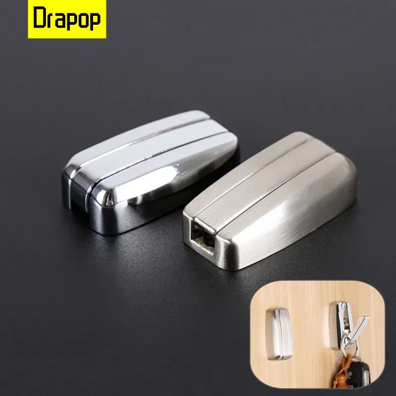 RV Accessories Home Coat Keys Bathroom Towel Hook Zinc Alloy Punch Concealed Hook Sturdy Hanger Organizer RV Parts