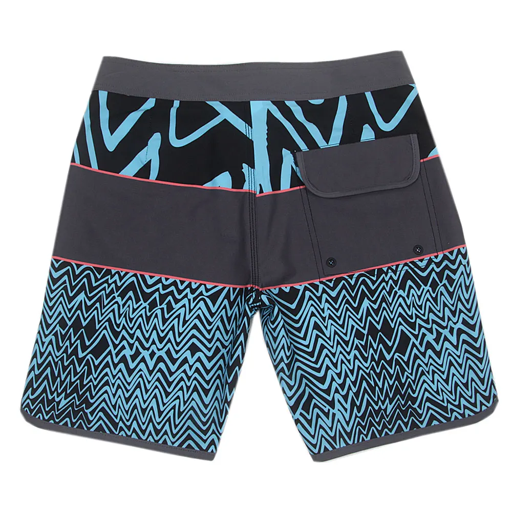 Fashion Waterproof Beach Shorts Men Bermuda Board Shorts Swim Quick Dry Casual Diving Surfwear Plus Size 38 Swimwear Breathable 2