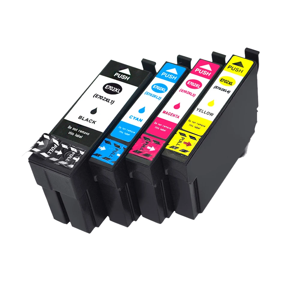 Compatível para Epson 702xl Cartucho de Tinta 702 xl T702 Cartucho de Tinta para Epson Workforce Pro Wf3720 Wf-3725 Dwf Impressora - Imagem 3
