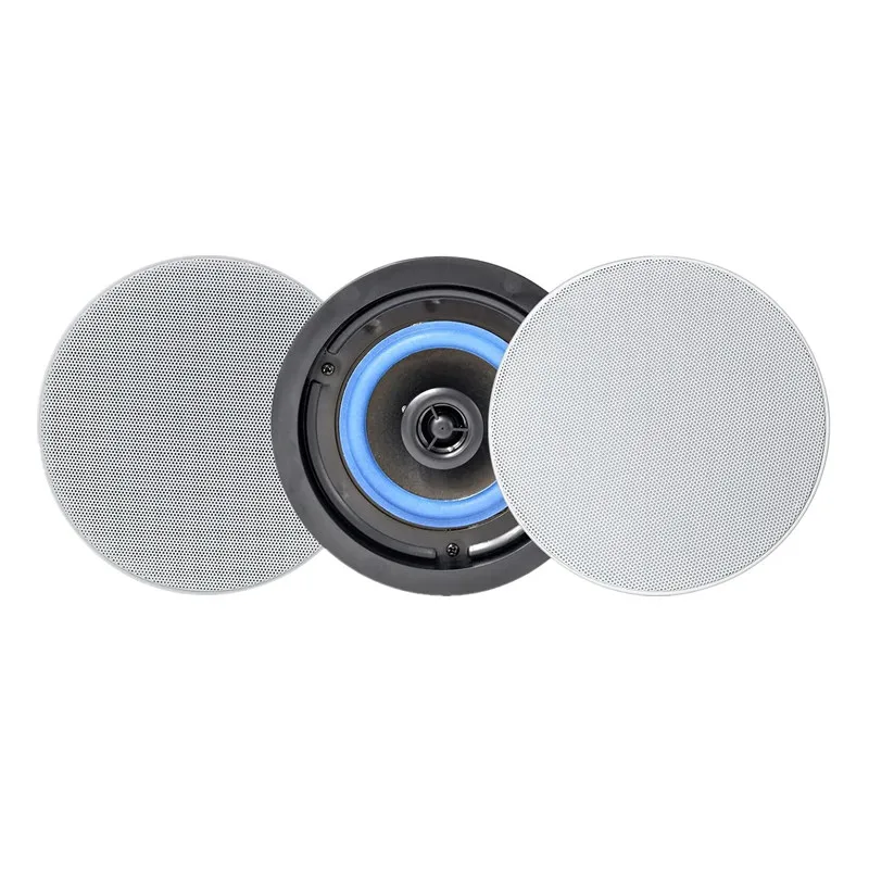 Herdio 2PCS 4'' Ceiling Mounted Speaker HD Digital Stereo Effect Recessed Ceiling Wall Waterproof Speaker For Bathroom kitchen