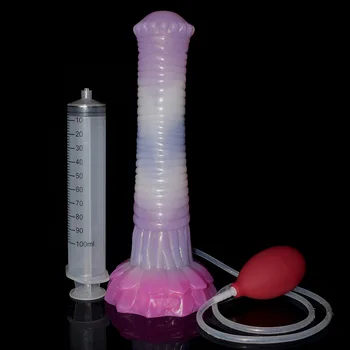 Rough Beast Ejaculating Orgasm Toy Dildo Horse Realistic Squirting Function Animal Penis With Suction Cup For Women Men Seajelly 4