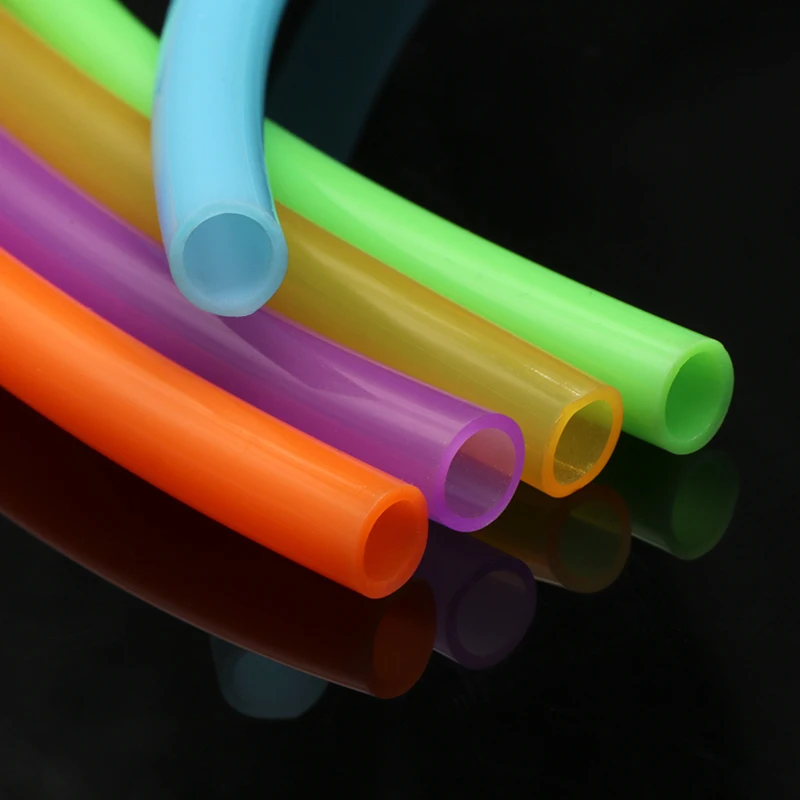 1 Meter ID 1 2 3 4 5 6 7 8 9 10 mm Silicone Tube Flexible Rubber Hose Food Grade Soft Drink Pipe Water Connector Colorful