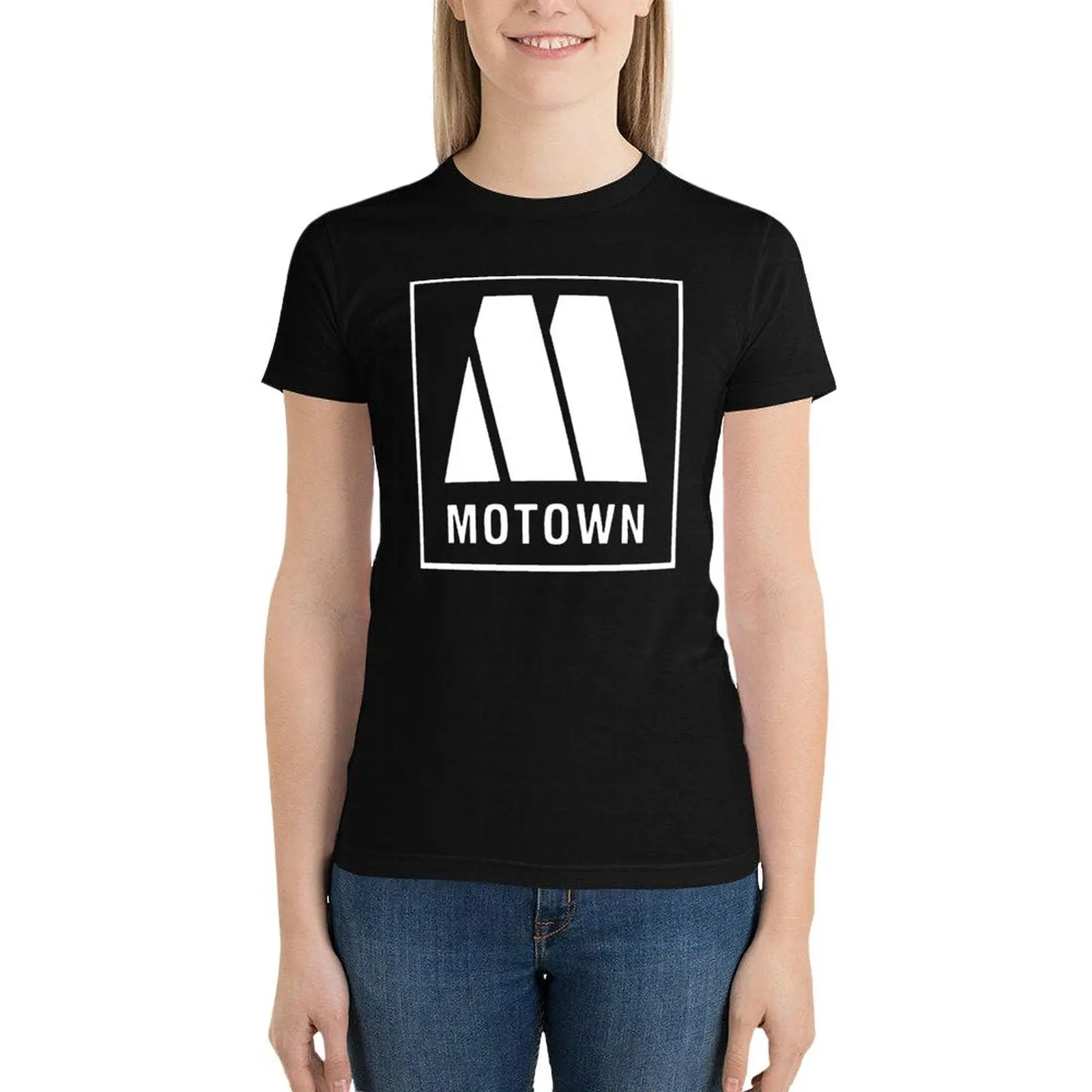 motown T-Shirt tops graphics Female clothing Women's summer blouses 2024