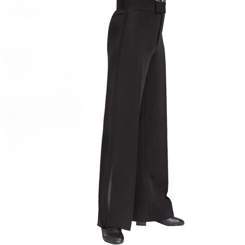 Dance Pants Men Sideband Straight Ballroom Dance Pants Men Jazz Pants Male Latin Dance Wear Dancing Clothes Pracitce Trousers