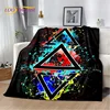 Cartoon Gamer Gamepad Game Over Soft Plush Blanket,Flannel Blanket Throw Blanket Cover for Living Room Bedroom Beds Sofa Picnic 3