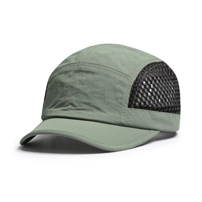 Summer Quick-Drying Turban Baseball Caps Men and Women Outdoor Sports Breathable Mesh Baseball Hats Sun Visor Fishing Hats 3