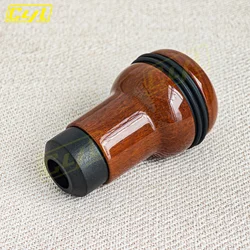 Mahogany Wood Gear Shift Knob - Premium Manual Car Accessory (Na---)