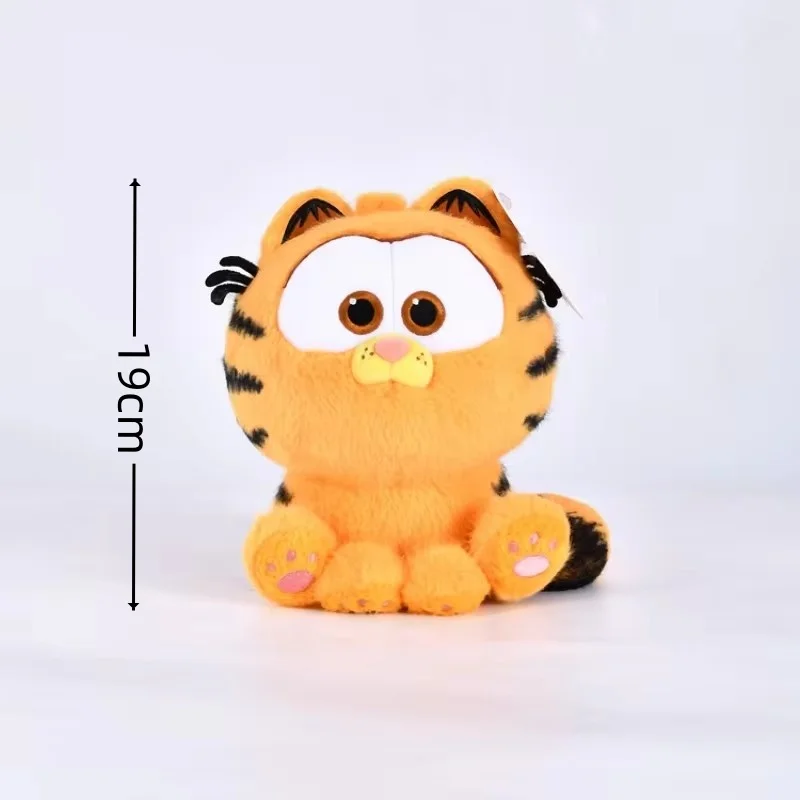 Muñeco de peluche de gato perezoso de la familia Garfield, muñeco de peluche de gatito de simulación de anime, juguetes kawaii, pasatiempos, decoración del hogar, regalos de Navidad para niños