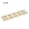 1Set Simulated Model Ship Etching Ladder 1:72 1:100 1:150 1:200 Brass Etched Sheet Micro Stairs for Remote Control Boat Assembly 3