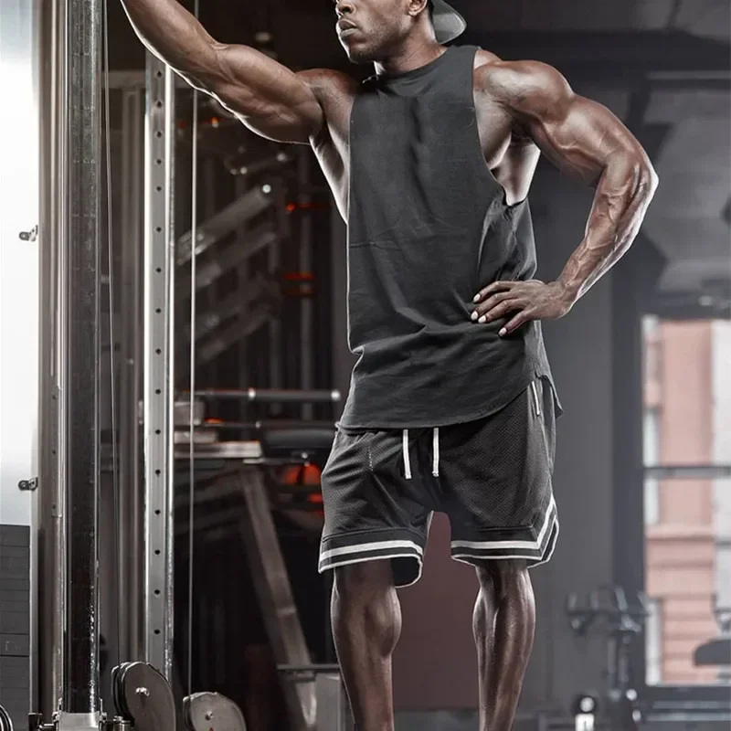 Summer Basketball Men Loose Sport Shorts 4