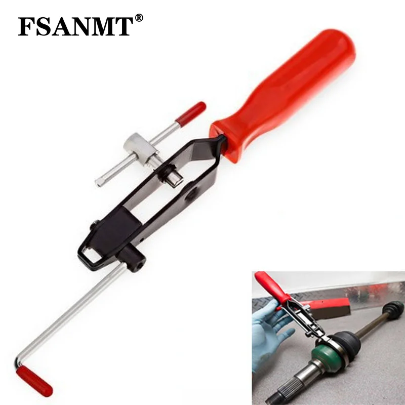 Joint Boot Clamp Pliers Car Banding Hand Tool Clamp Ball Cage Removal Tool Cv Half Shaft Boot