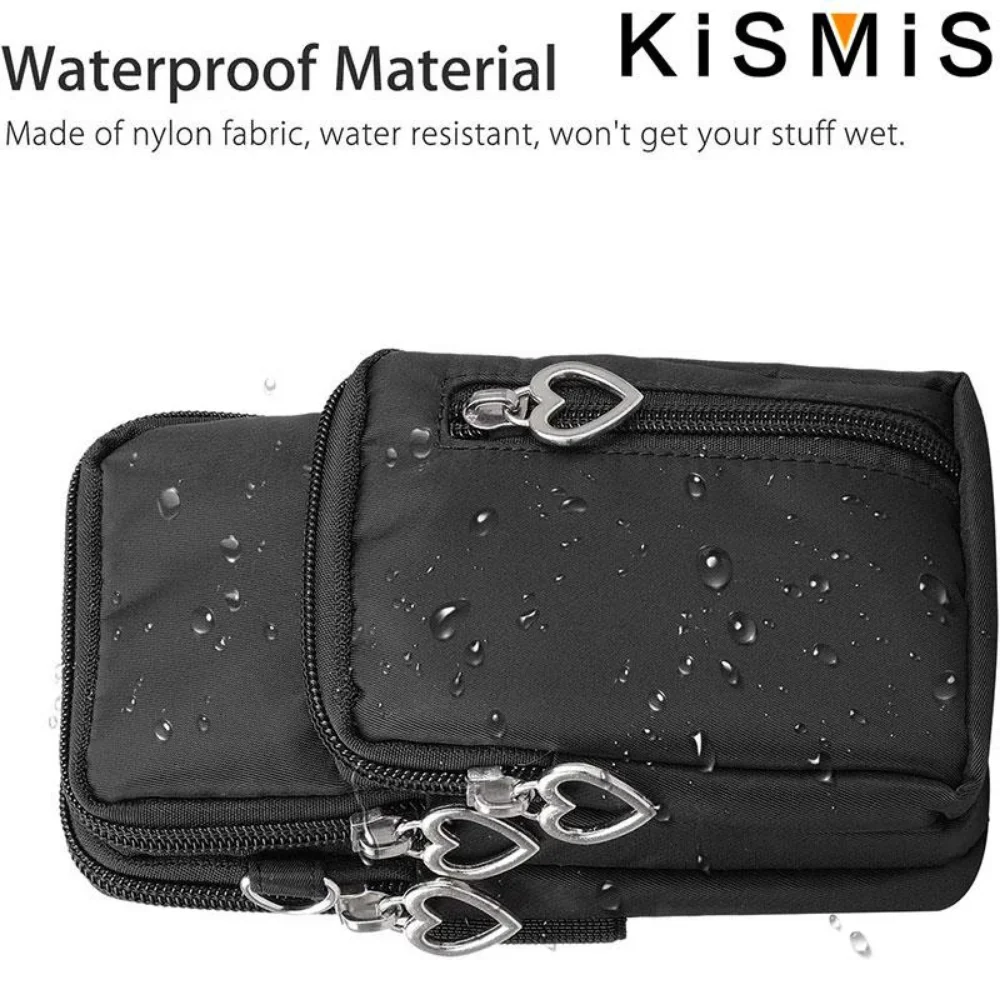 Sports Wallet Phone Bag For Mobile Shoulder Bag Pouch Case Belt Handbag Purse Coin Wallet Retro Key Holder Bags Arm