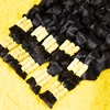 Loose Deep Indian Hair 100% Real Remy Hair Bulks Unprocessed No Weft Curly Human Hair Extensions Weaving Hair for Women Braiding 4