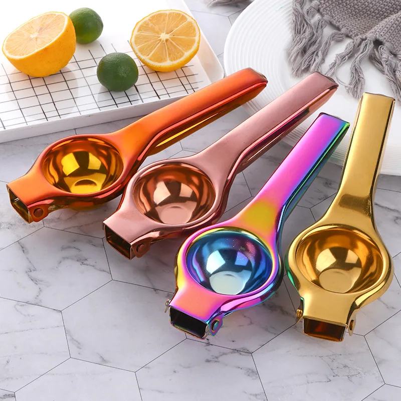 1 pz spremiagrumi in acciaio inox spremiagrumi arancia spremiagrumi  spremiagrumi arancia manico pressa utensili da cucina multifunzionali -  AliExpress