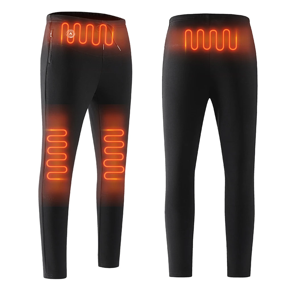 Heated Pants for Women, Electric Thermal Underwear USB Heating
