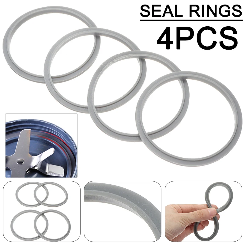 

2pcs/4pcs Gray Gaskets 9cm Silicone Rubber Seal Rings Juicer Seal Rings Gaskets Blender Gasket Replacement Tool Accessories