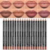 14 Color Nude Matte Lipstick Pencil Long-lasting Waterproof Lip Pencil High Pigmented Lip Liner Lip Makeup Tool 1