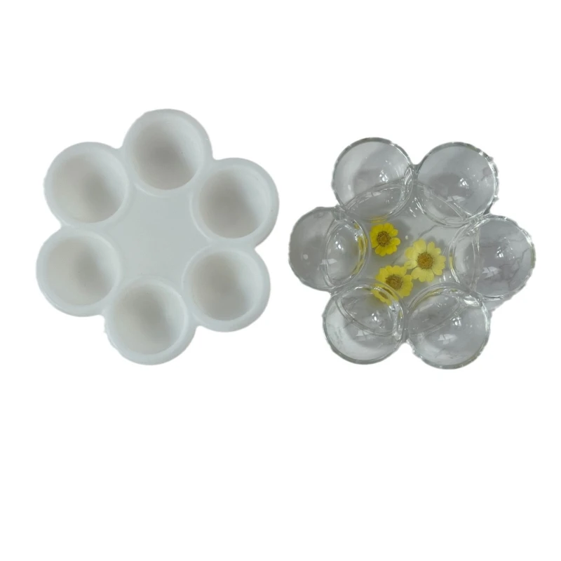 

MXME Eggs Storage Box Mold Jewelry Display Silicone Molds for DIY Crafts Accessories