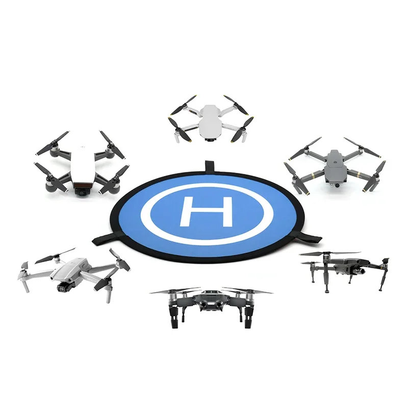 접이식 랜딩 패드 55CM 75CM 110CM DJI Air 3/3S Mavic 3 Avata 2 Mini 3Pro 쿼드콥터용 랜딩 패드 범용 액세서리