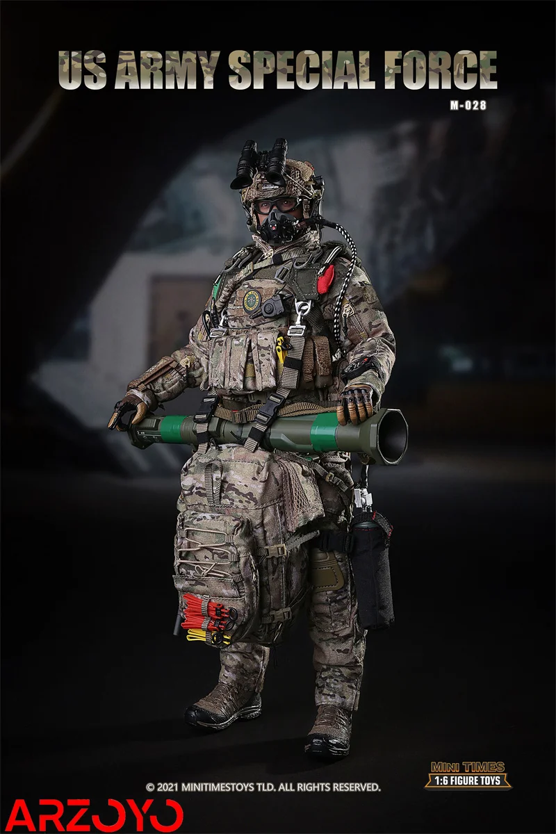 1/6　12インチ　US ARMY SPECIAL FORCE 1/6 US ARMY SPECIAL FORCES PARATROOPER IRAQ WAR BANDIT JOES