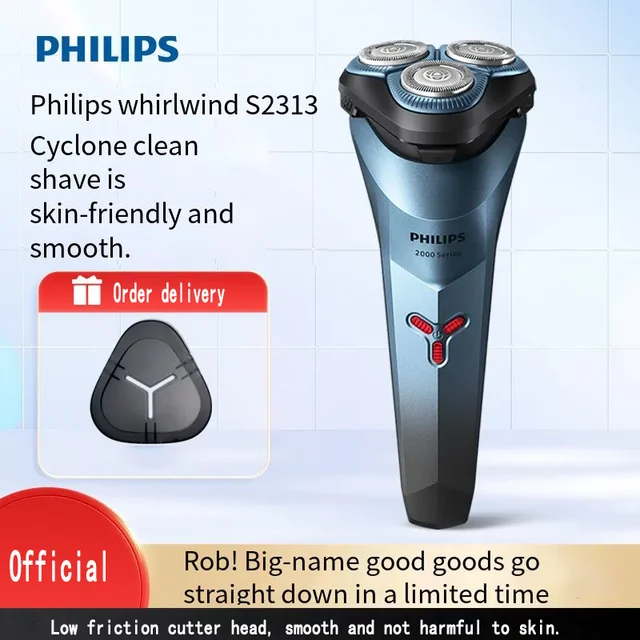 PHILIPS-maquinilla de afeitar portátil S2313 para hombre, con interfaz USB  maquinilla de afeitar, modelo actualizado de 2 Series, tendencia  recomendada, para novio - AliExpress
