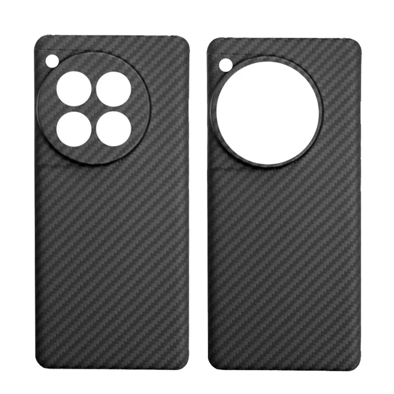 

Real Genuine Carbon Fiber Case For OnePlus 12 1+12 Matte Bulletproof Ultra Thin Light Aramid Fiber Back Cover OnePlus12 Coque