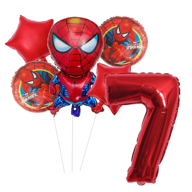 Spiderman theme balloon decor  Fiesta de spiderman decoracion, Piñatas de  spiderman, Decoraciones de globos para fiesta