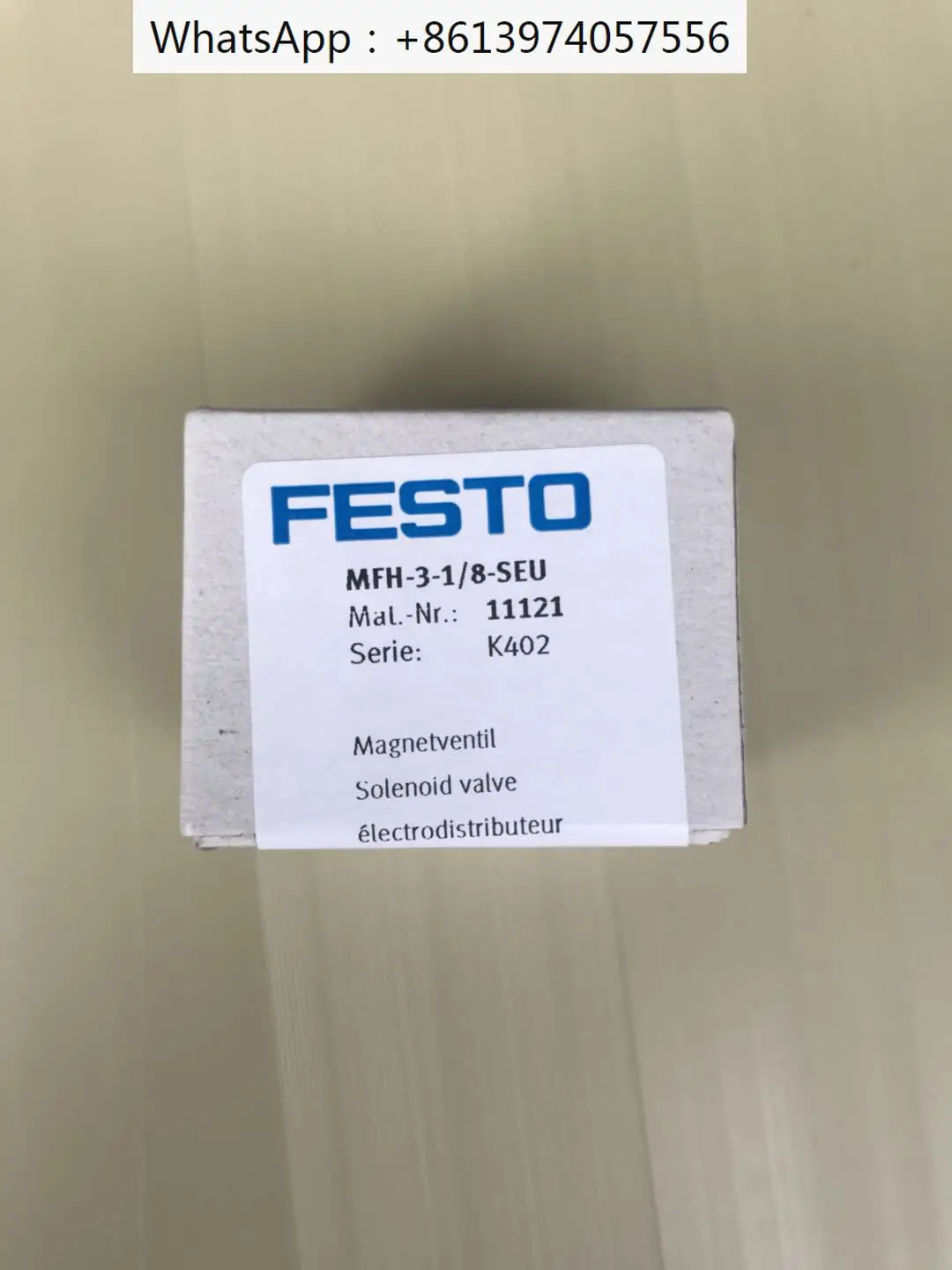 

Новый оригинальный электромагнитный клапан MFH-3-1/8-SEU 11121