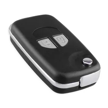 Chiave telecomando per SUZUKI SX4 Swift 2 pulsante pulsante 3 Chiave telecomando per SUZUKI SX4 Swift 2 pulsante pulsante - KEYYOU custodia a chiave per auto pieghevole pieghevole a vibrazione modificata adatta per SUZUKI SX4