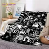 2025 Rock-One Direction Combinatio 1D Star Soft Blanket,Soft Throw Blanket for Home Bedroom Bed Sofa Picnic Travel Cover Gift 1