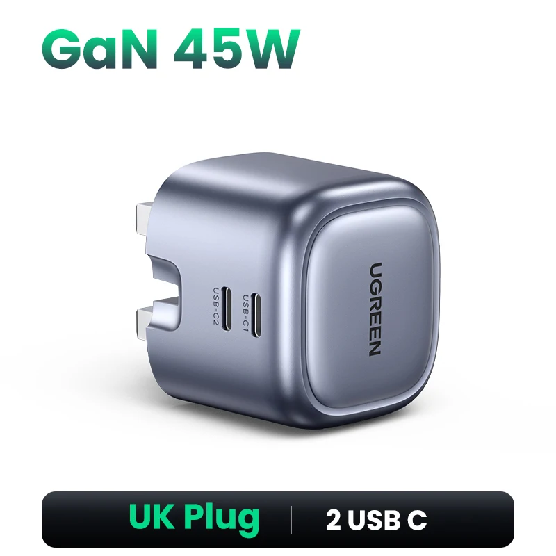 GaN 45W UK Plug