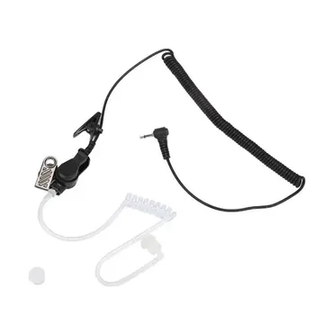 Nuove cuffie con tubo audio acustico ad aria da 2,5 mm Solo ascolto Auricolare per radio walkie-talkie NOVITÀ